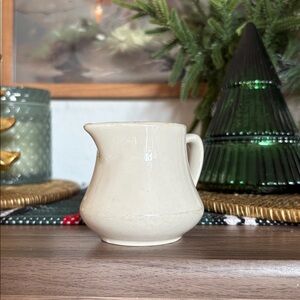 Vintage Homer Laughlin China Cream Pitcher